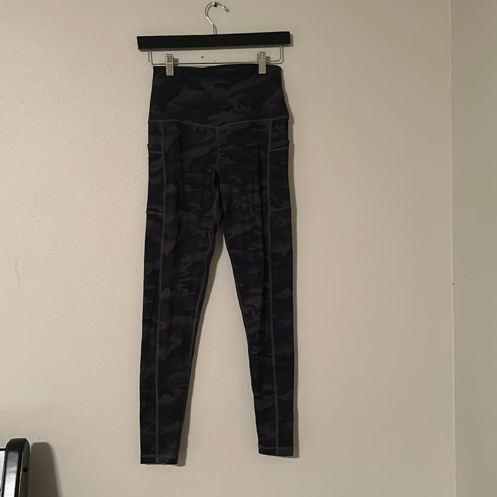 Black Camo Leggings